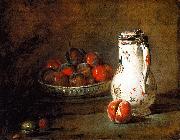 Jean Baptiste Simeon Chardin, A Bowl of Plums